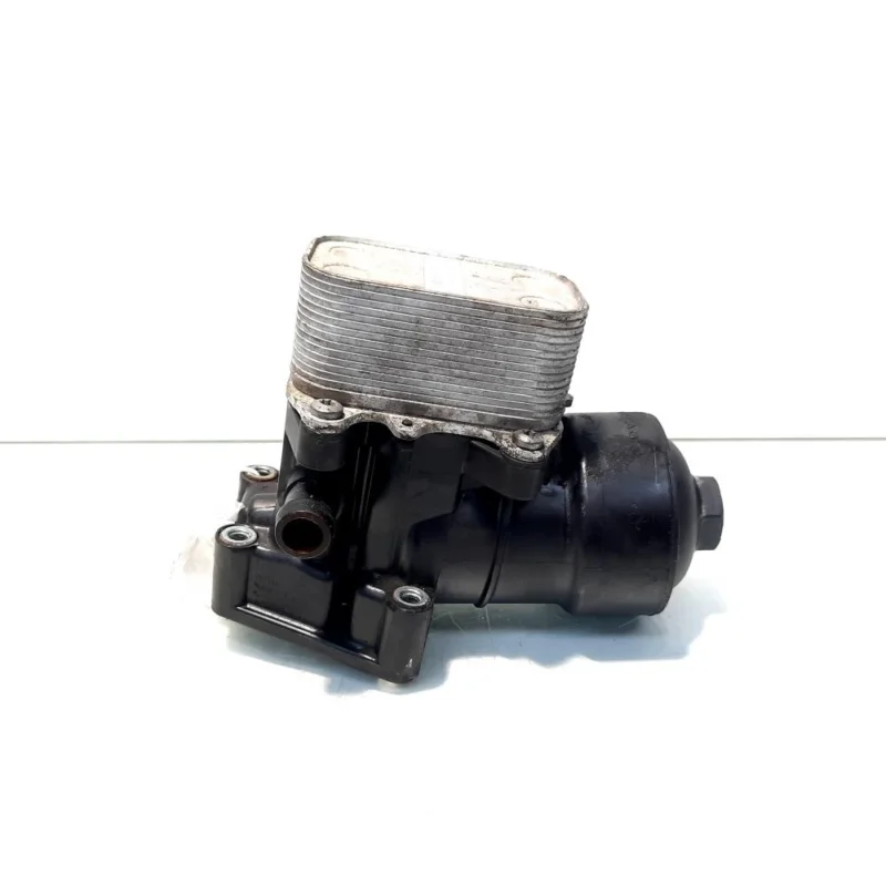 Carcasa filtru ulei cu racitor ulei, cod 03L115389C, 03L117021C, Audi A3 (8P1), 1.6 TDI, CAY (idi:530648) Reducere extra