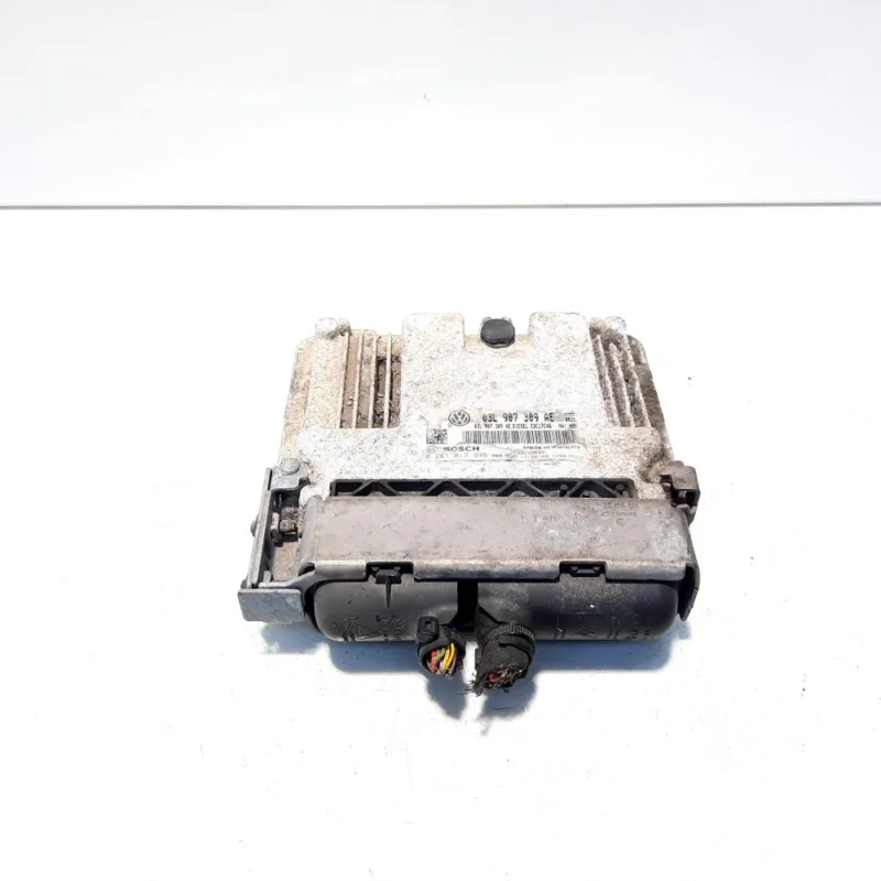 Calculator motor, cod 03L907309AE, 0281017946, VW Eos (1F7, 1F8), 2.0 TDI, CFFB (idi:527087) Reducere specială