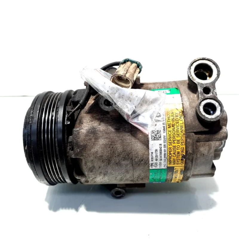Compresor clima, cod 9165714, Opel Astra G Combi (F35), 1.6 benz, Z16XE (idi:514357) Cel mai vândut