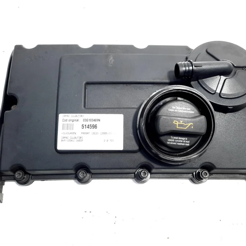 Capac culbutori, cod 03G103469N, Audi A3 (8P1), 2.0 TDI, AZV (idi:514596) Chilipir