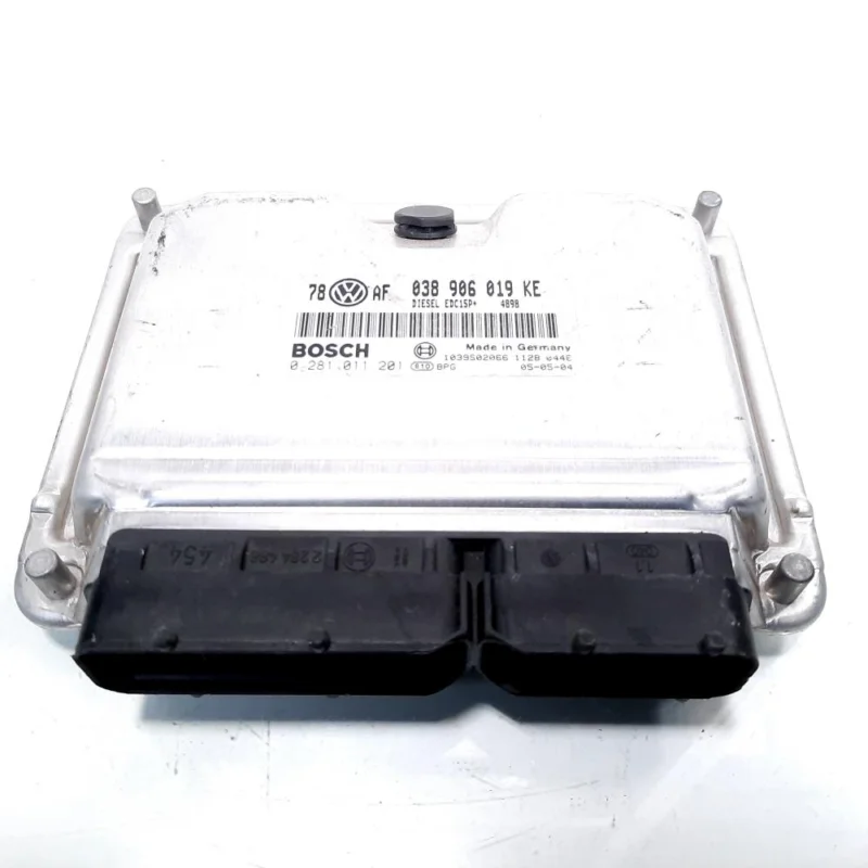 Reducere extra Calculator motor Bosch, cod 038906019KE, 0281011201, Skoda Superb I (3U4) 1.9 TDI, AWX (id:526892)
