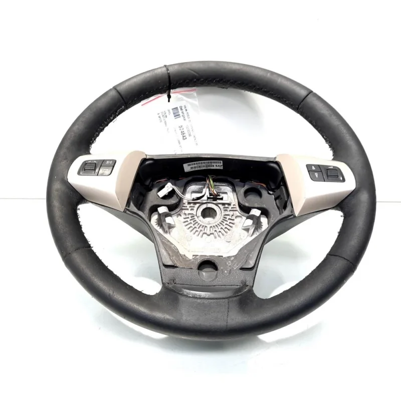 Volan piele cu comenzi si incalzire, cod 13230288, Opel Corsa D (id:524643) Ofertă limitată