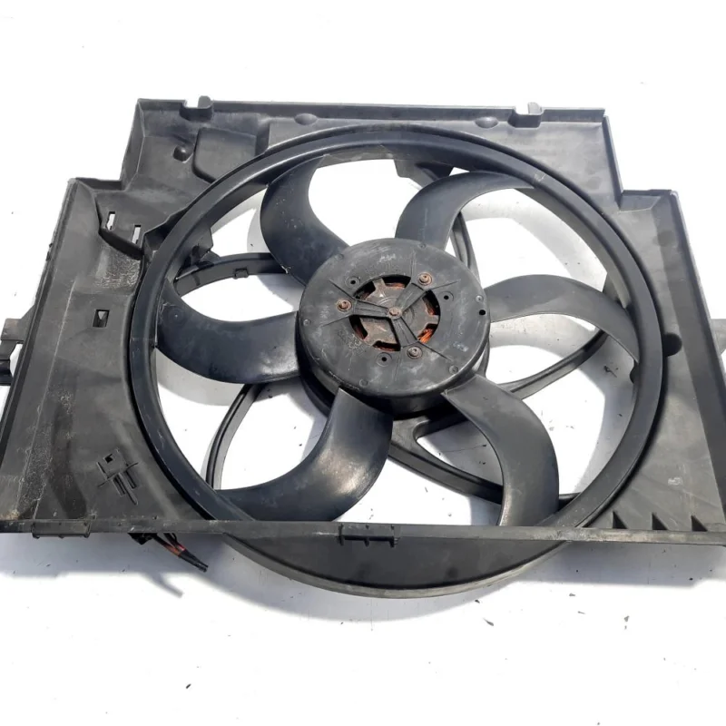 Electroventilator cu releu, cod 7788906-12, 6937515, Bmw 1 (E81, E87) 2.0 diesel, N47D20A (id:522359) Ofertă exclusivă