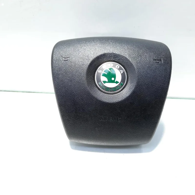 Airbag volan, cod 5J0880201D, Skoda Roomster Praktik (5J) (idi:498520) Plată securizată