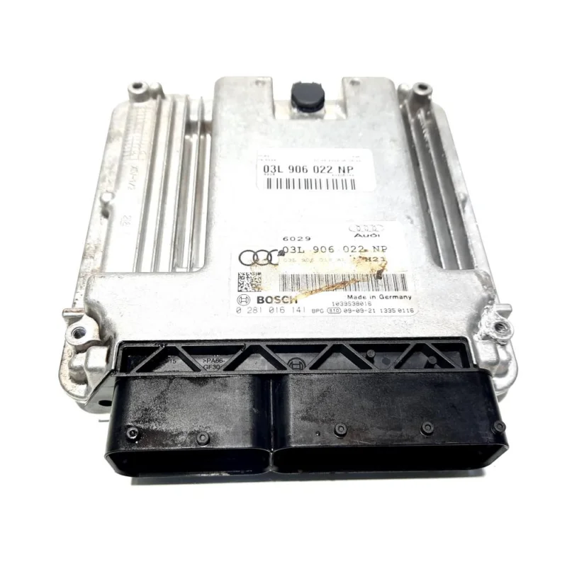 Calculator motor, cod 03L906022NP, 0281016141, Audi A6 Avant (4F5, C6) 2.0 TDI, CAH (idi:510058) Reducere