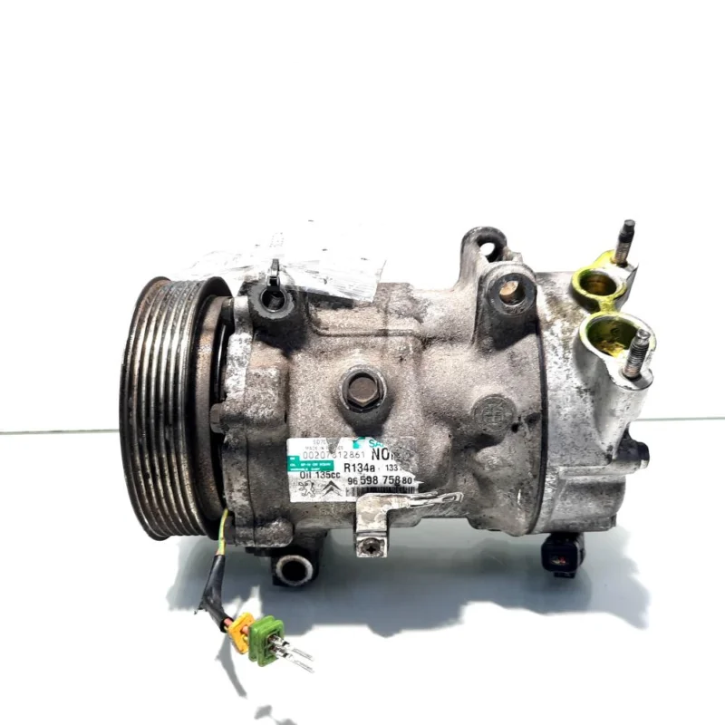 Reducere Compresor clima Sanden, cod 9659875880, Peugeot 308 SW, 1.6 HDI, 9HZ (id:509374)