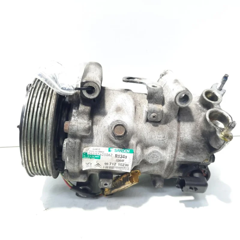 Compresor clima Sanden, cod 9671216280, Citroen, 1.6 HDI, 9HX (idi:506590) Plată securizată
