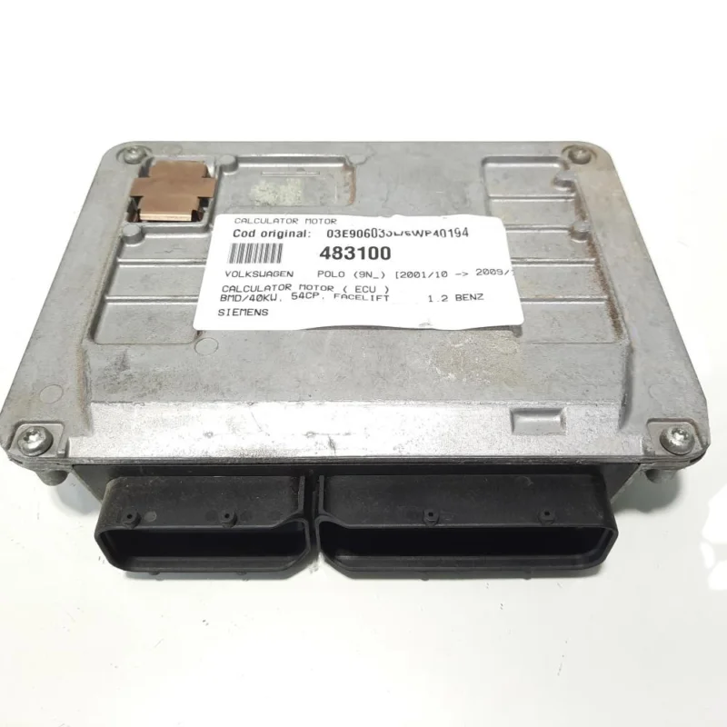 Plată securizată Calculator motor Siemens, cod 03E906033L, 5WP40194, Skoda Fabia 1 Combi (6Y5) 1.2 B, BMD (idi:483100)
