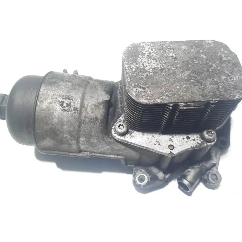 Transport gratuit Carcasa filtru ulei cu racitor ulei, Ford Fusion (JU) 1.6 TDCI, HHDA (id:506284)