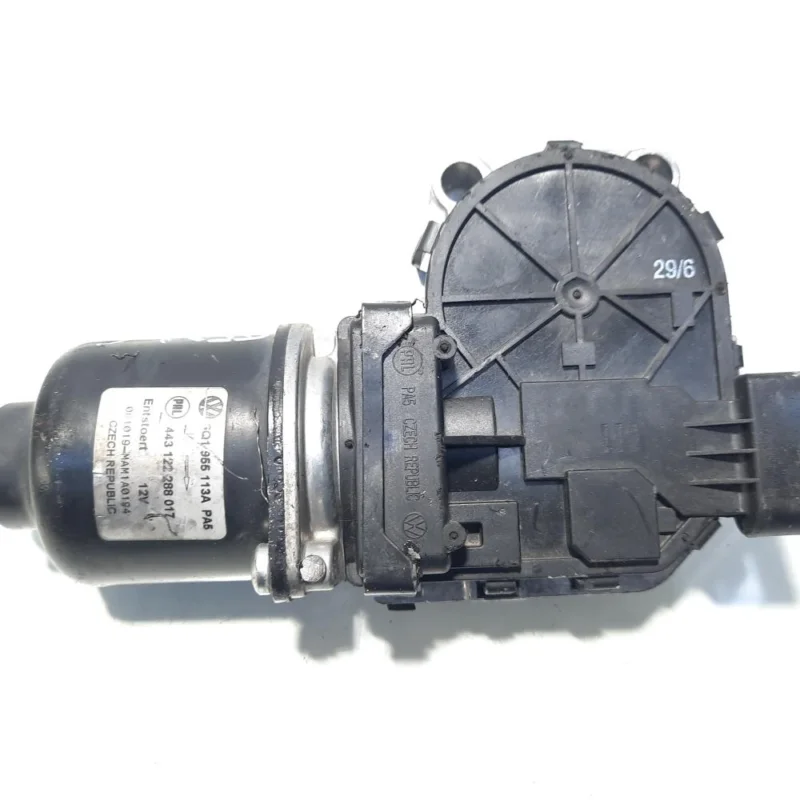 Motoras stergator fata, cod 6Q1955113A, Vw Polo (9N) (id:502350) Super ofertă