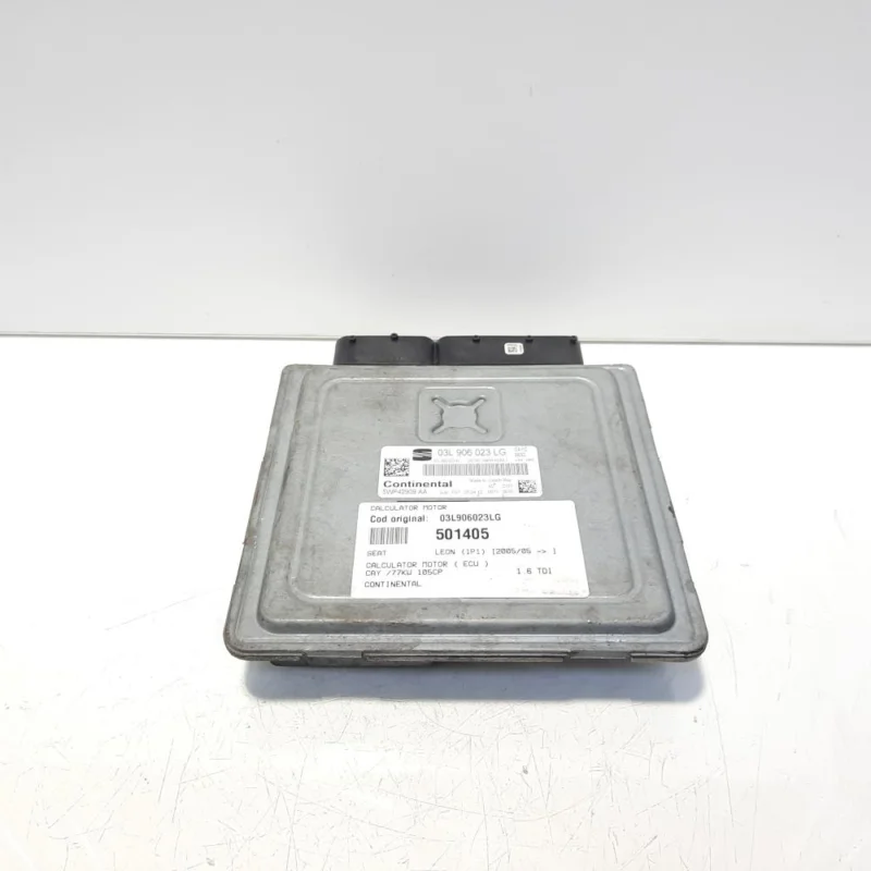 Calculator motor Continental, cod 03L906023LG, VW, 1.6 TDI, CAY (idi:501405) Reducere specială