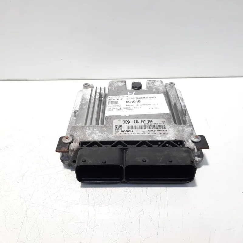 Calitate înaltă Calculator motor, cod 03L907309, 0281015029, Vw Passat CC (357) 2.0 TDI, CBAB (id:501016)