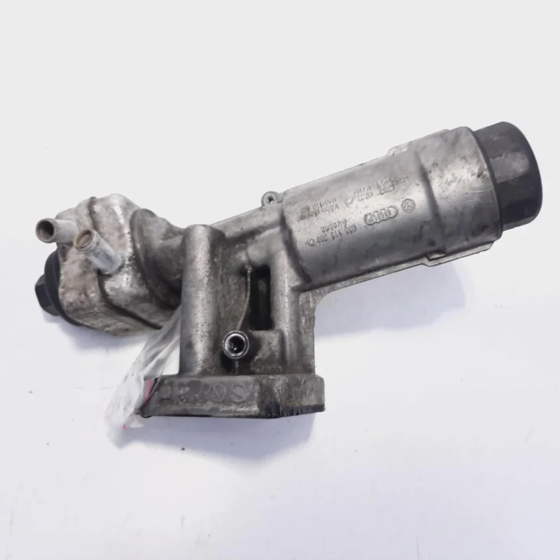 Carcasa filtru ulei cu racitor, cod 038115389C, VW, 1.9 TDI, ASZ (idi:494385) Premium