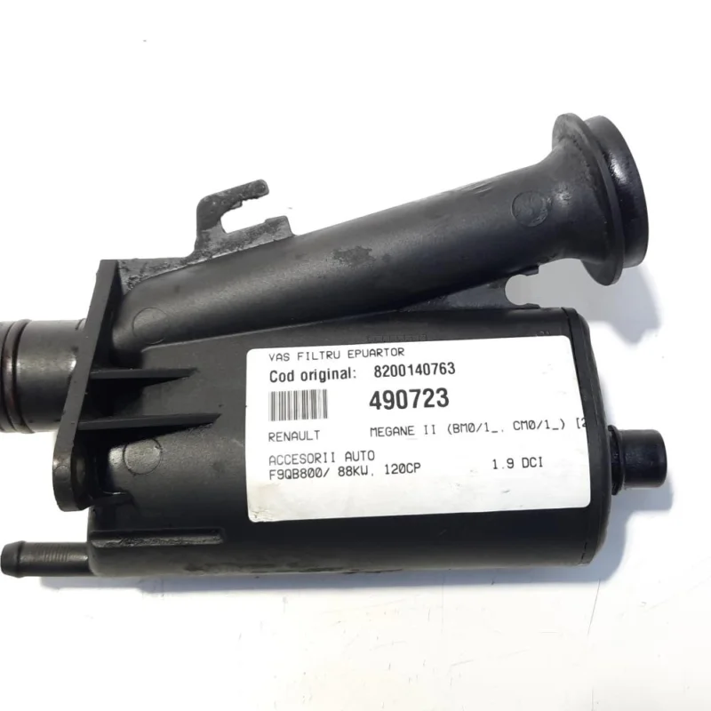 Vas filtru epurator, cod 8200140763, Renault Megane 2 Combi, 1.9 DCI, F9QB800 (idi:490723) Preț promoțional