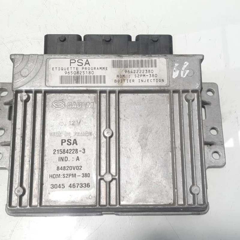 Calculator motor, cod 9650825180, 9642222380, Citroen C3 (I) 1.4 benz, KFV (id:495758) Reducere extra