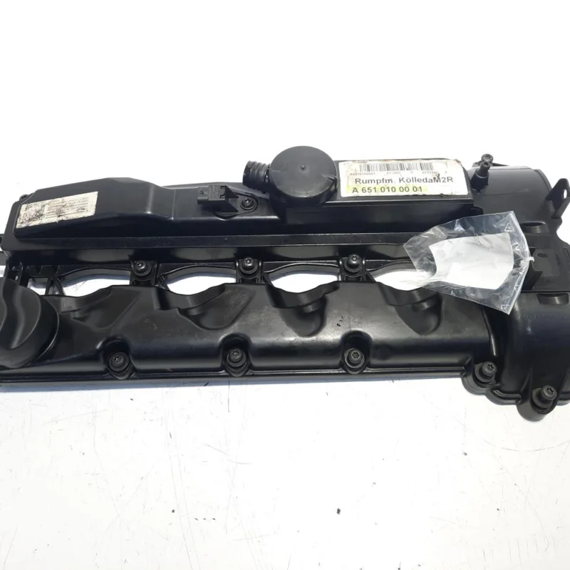 Capac culbutori, cod A6510101230, Mercedes Clasa E (W212) 2.2 CDI, OM651924 (id:458598) Plată securizată