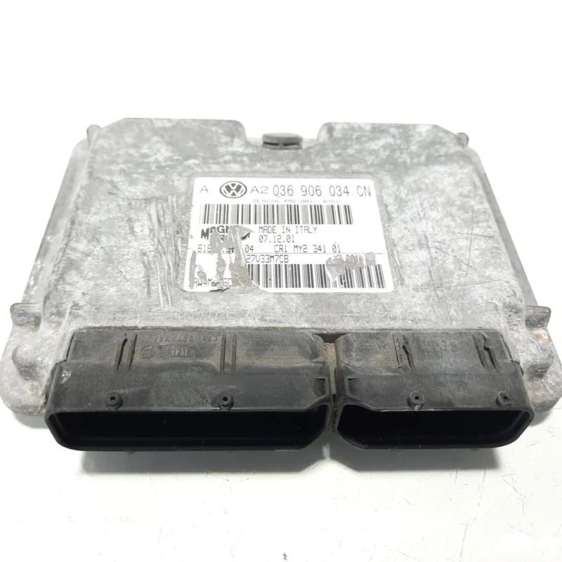 Calculator motor, cod 036906034CN, Seat Toledo 2 (1M2), 1.6 benz, AZD (idi:491409) Transport gratuit