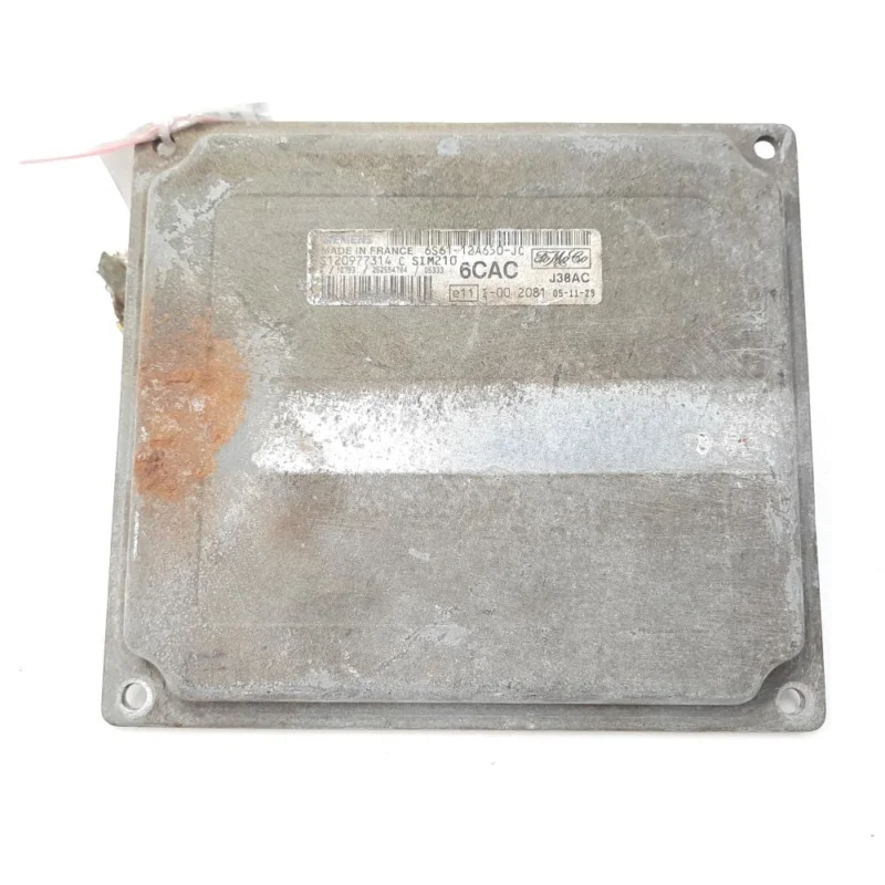 Calculator motor, cod 6S61-12A650-JC, Ford Fiesta 5, 1.4 TDCI, F6JB (idi:491851) Preferatul clienților