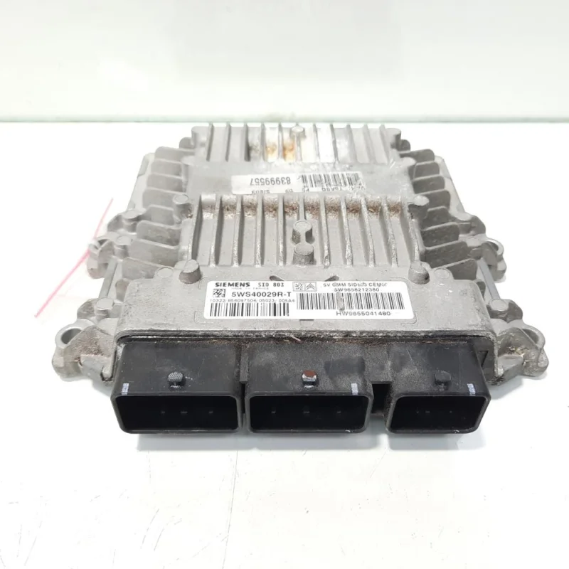 Calculator motor, cod 9658212380, Peugeot 407 Coupe, 2,0 HDI, RHR (idi:491708) Preț redus