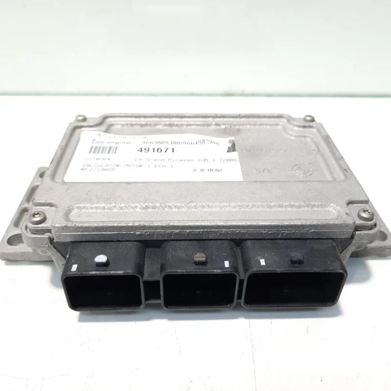 Calculator motor, cod 9663805380, 9664981980, Citroen Jumpy (II), 2.0 benz, RFJ (idi:491671) Plată sigură