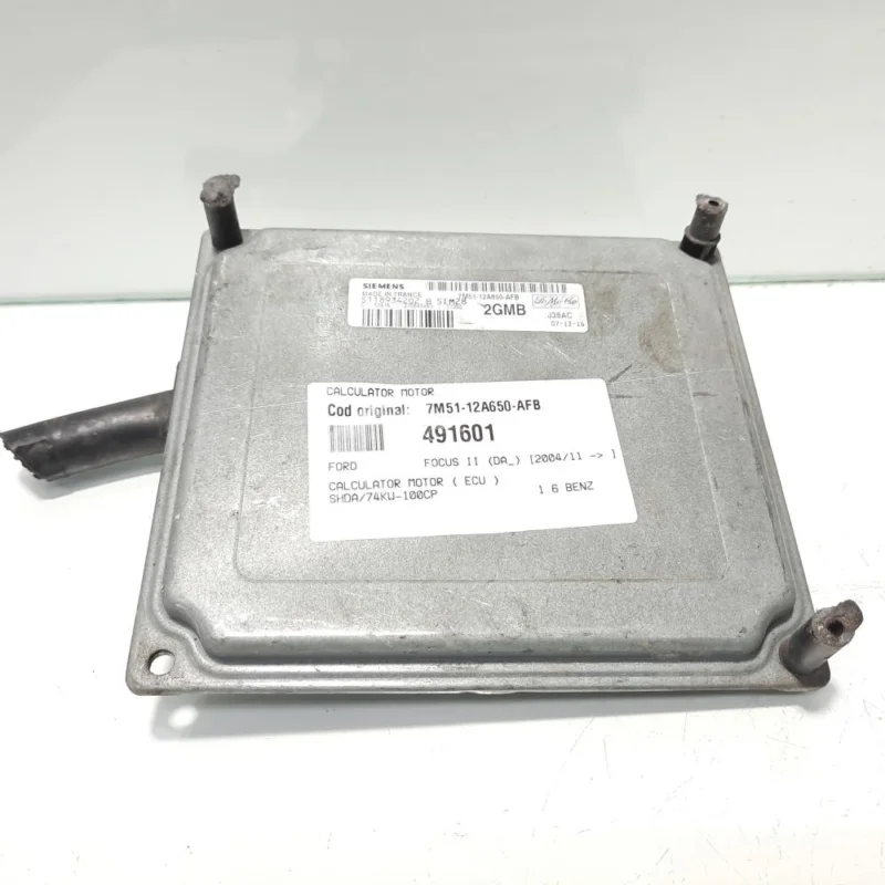 Bestseller Calculator motor, cod 7M51-12A650-AFB, Ford Focus C-Max, 1.6 benz, SHDA (idi:491601)