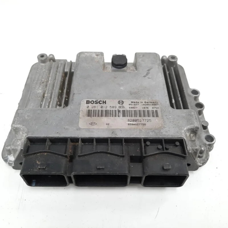 Calculator motor, cod 8200527725, 0281012589, Renault Megane 2, 1.9 DCI, F9Q800 (idi:491557) Super ofertă