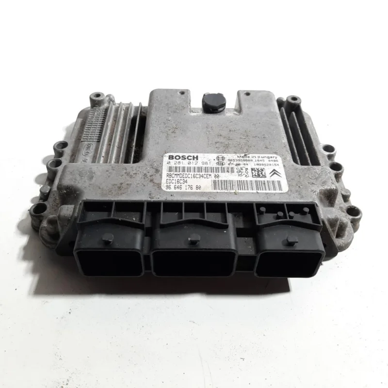 Calculator motor, cod 9664617680, 0281012981, Citroen C3 Picasso, 1.6 HDI, 9HZ (idi:491623) Super ofertă