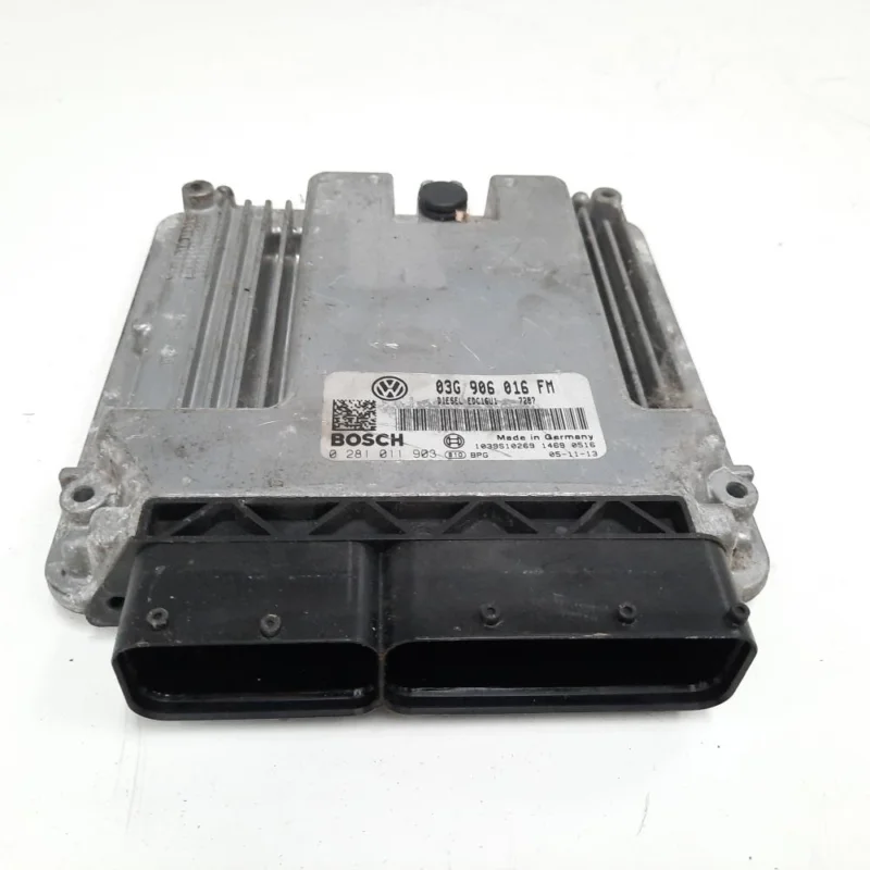 Calculator motor, cod 03G906016FM, 0281011903, Seat Altea XL (5P5, 5P8), 2.0 TDI, BKD (idi:491504) Livrare rapidă