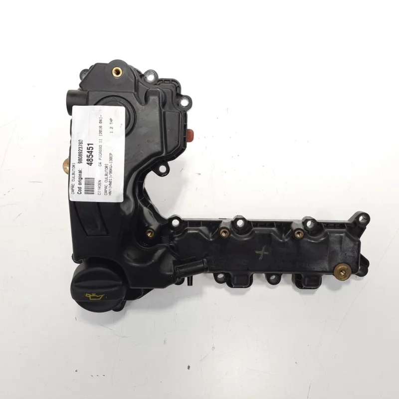 Capac culbutori, cod 9808923780, Peugeot 2008, 1.2 THP, HNY, HN01 (idi:485451) Lichidare de stoc
