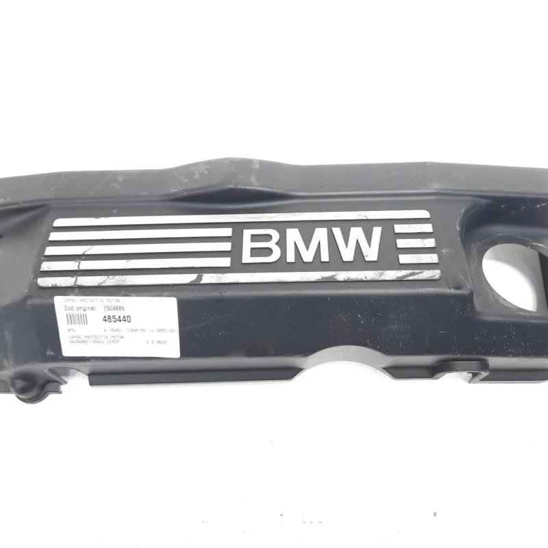 Capac protectie motor, cod 7504889, Bmw 3 Compact (E46), 2.0 benz, N42B20A (idi:485440) Livrare rapidă