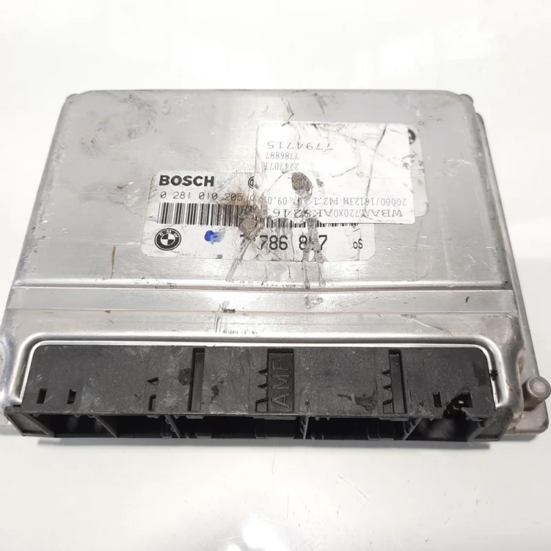 Preț promoțional Calculator motor Bosch, cod 7786887, 0281010205, Bmw 5 (E60), 2.0 diesel, 204D4 (idi:483581)