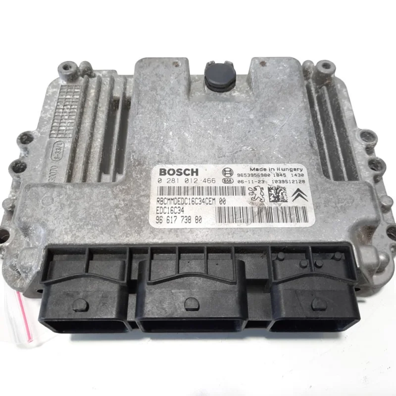 Calculator motor, cod 9661773880, 0281012466, Peugeot Partner (II) Tepee, 1.6 HDI, 9HZ (idi:483555) Cumpără online