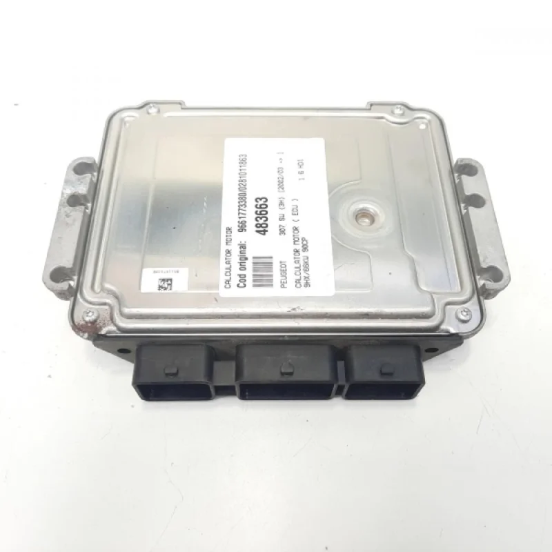Calculator motor, cod 9661773380, 0281011863, Peugeot 207 SW, 1.6 HDI, 9HX (idi:483663) Disponibil imediat