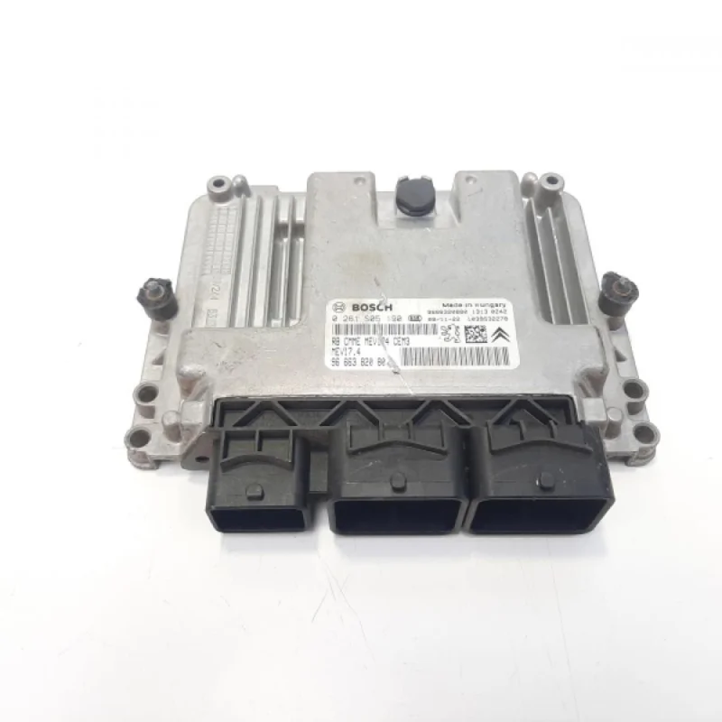 Calculator motor, cod 9666382080, 0261S05190, Peugeot 206 SW, 1.4 benz, KFU (idi:483594) Reducere de preț