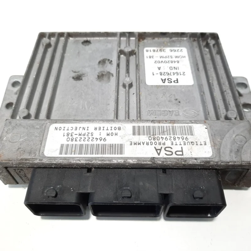 Calculator motor, cod 9648294080, 9642222380, Peugeot 207 Sedan, 1.4 benz, KFU (idi:483337) Popular