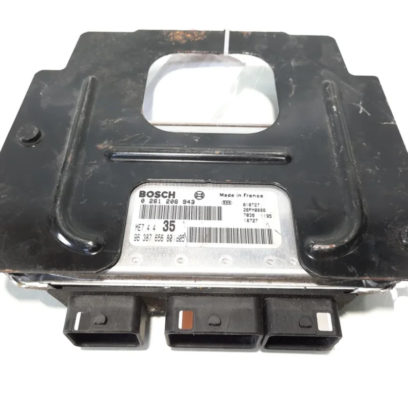 Calculator motor, cod 9638765680, 0261206943, Citroen Xsara hatchback, 1.6 16v benz, NFU (idi:483551) Nu rata