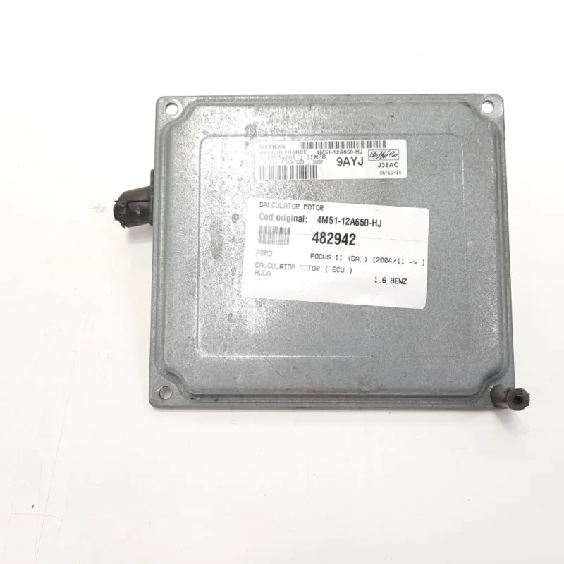 Cumpărături sigure Calculator motor, cod 4M51-12A650-HJ, Ford Focus 2 Combi (DA) 1.6 B, HWDA (idi:482942)