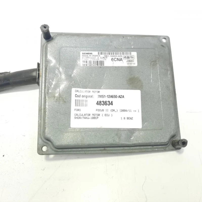 Chilipir Calculator motor, cod 7M51-12A650-AZA, Ford Focus C-Max, 1.6 B, SHDA (idi:483634)