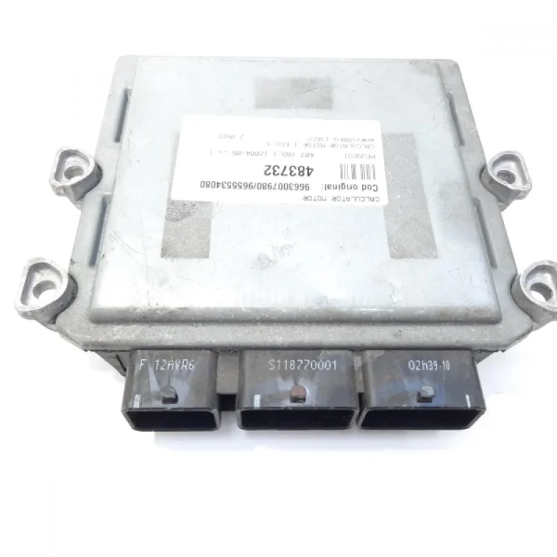 Calculator motor, cod 9663007980, 9655534080, Peugeot 407, 2.0 HDI, RHR (id:483732) Chilipir