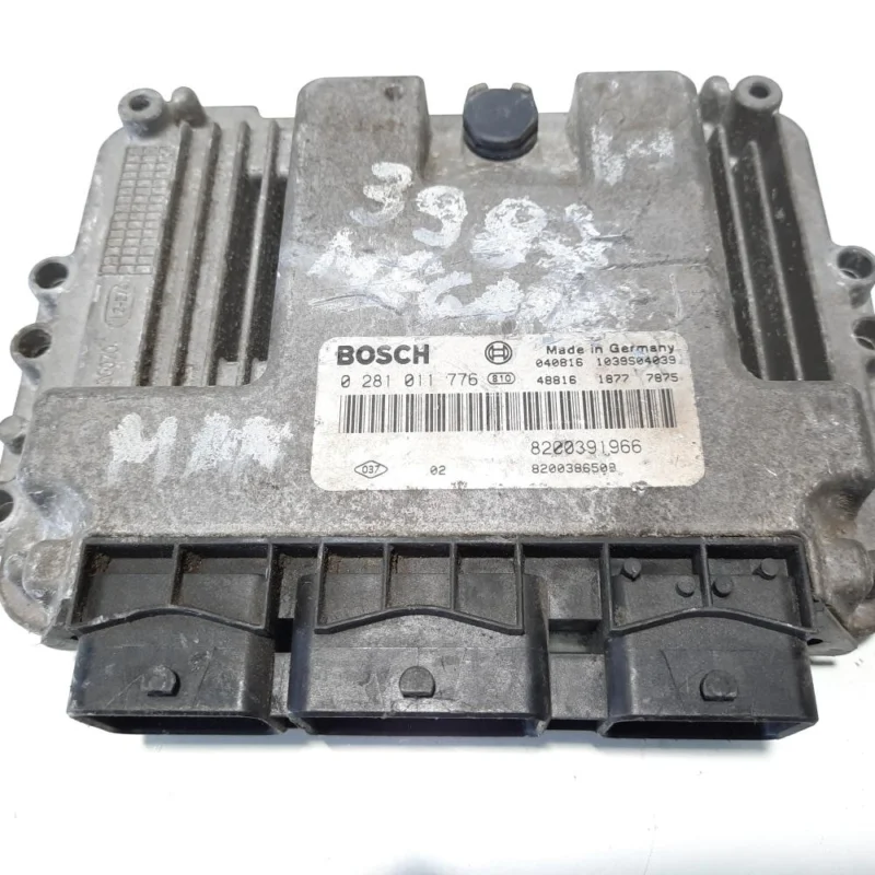 Ofertă limitată Calculator motor, cod 8200391966, 0281011776, Renault Megane 2 Sedan, 1.9 dci, F9Q800 (id:483546)