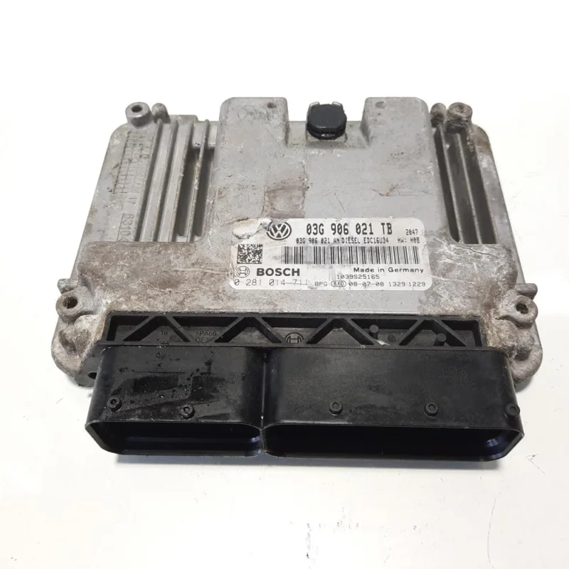 Calculator motor, cod 03G906021TB, 028101711, Skoda Octavia 2 Combi (1Z5) 1.9 TDI, BXE (id:483394) Plată sigură