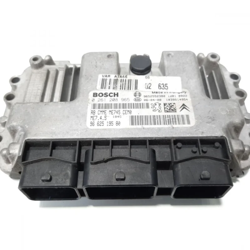 Calculator motor Bosch, cod 9662519580, 0261208965, Peugeot 207, 1.6 B, NFU (id:483240) Nu rata