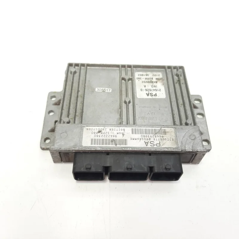 Disponibil imediat Calculator motor, cod 9648293980, 9642222380, Citroen C3 (I) 1.4 B, KFV (id:483023)