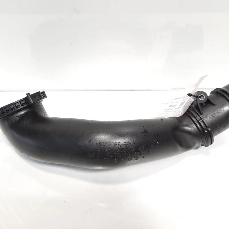 Tub intercooler cu senzor, cod A6510900242, Mercedes Clasa C (W204) 2.2 cdi, OM651911 (pr:110747) Noutate