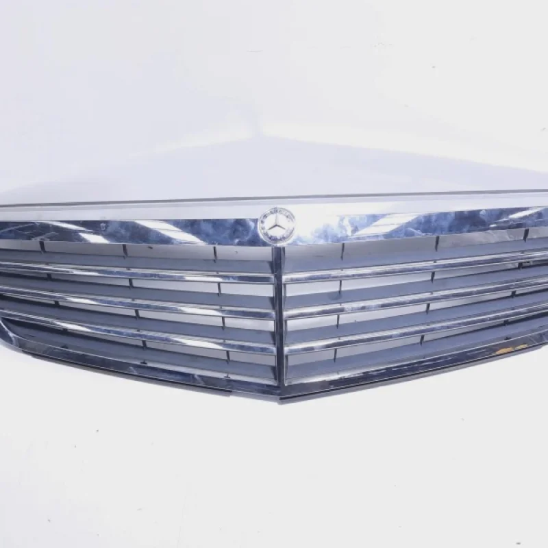 Grila bara fata centrala cu sigla, cod A2048801283, Mercedes Clasa C (W204) (id:476848) Ofertă exclusivă