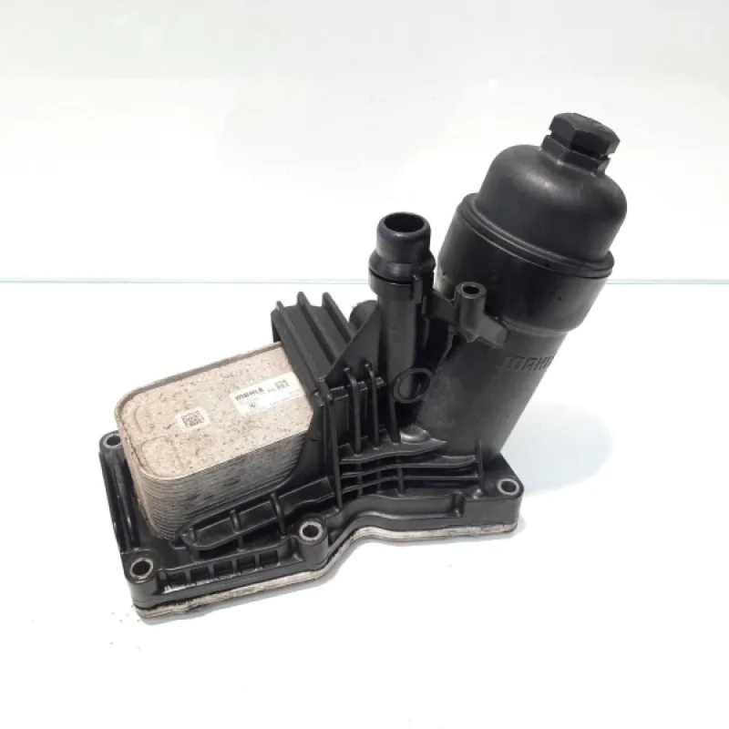 Carcasa filtru ulei cu racitor ulei, cod 70377932, 70377654, Bmw 2 Coupe (F22, F87), 2.0 diesel, N47D20C (idi:474601) Preț promoțional