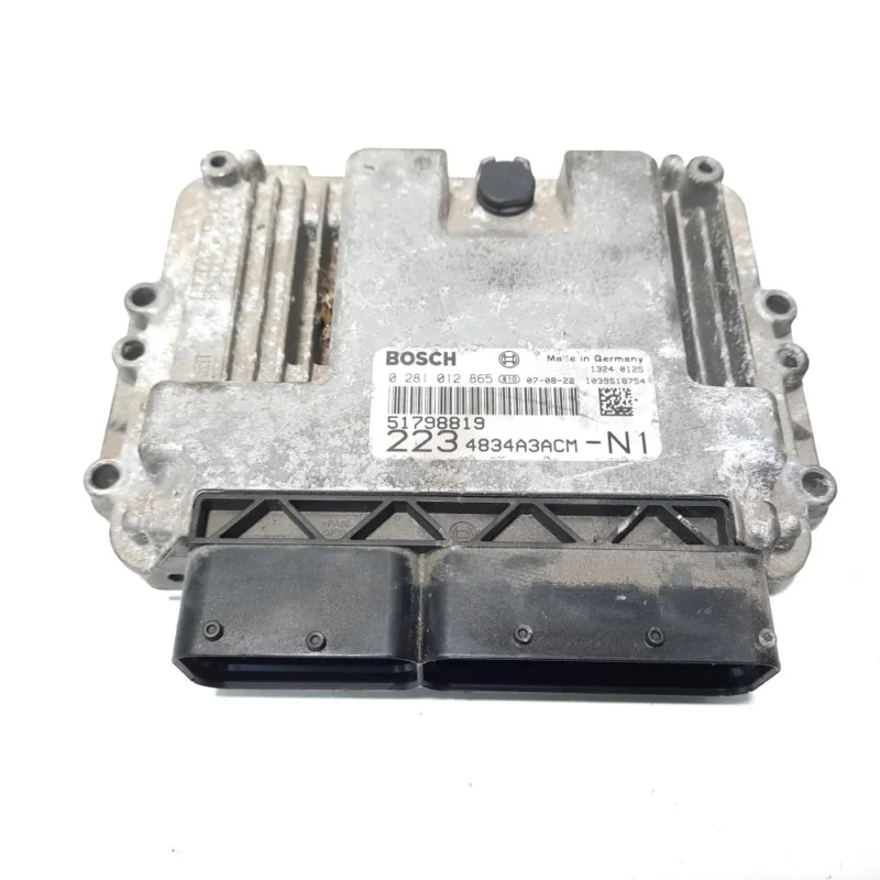 Livrare rapidă Calculator motor, cod 51798819, Fiat Doblo (223), 1.9 JTD, 223B1000 (idi:475024)