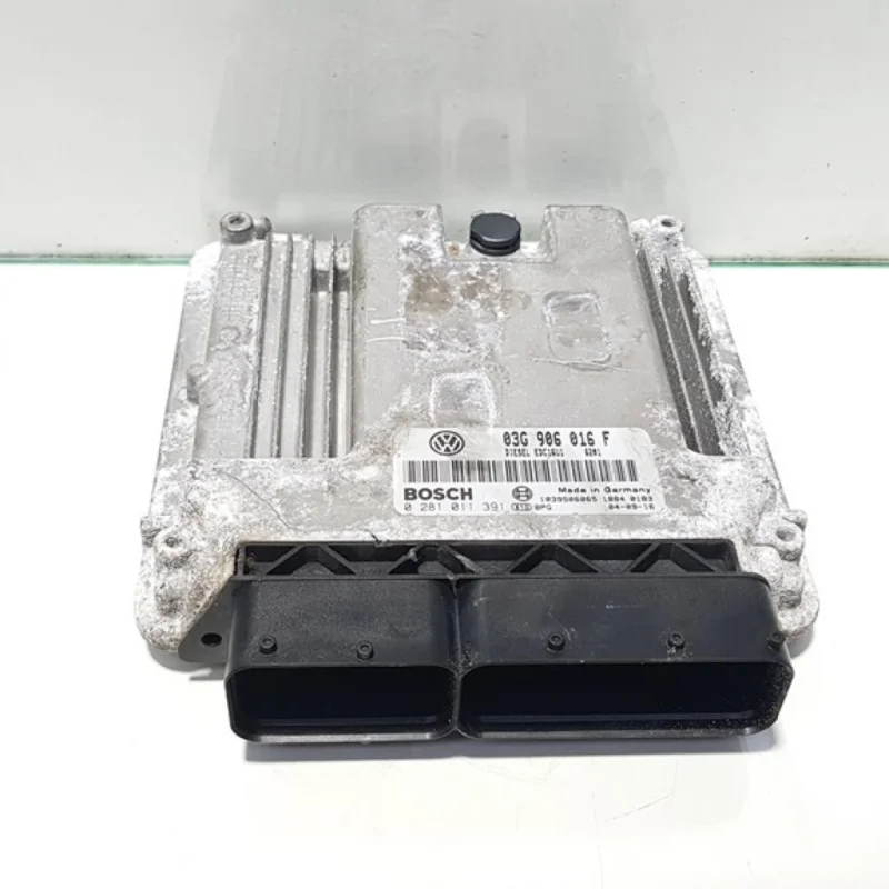 Retur ușor Calculator motor, cod 03G906016F, 0281011391, Skoda Superb II Combi (3T5), 2.0 TDI, BKD (idi:404641)