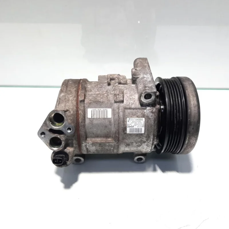 Reducere specială Compresor clima, cod 55194880, Fiat Punto Evo (199), 1.4 benz, 955A6000 (idi:457266)