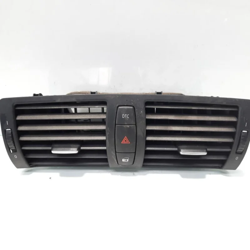 Ofertă exclusivă Grila aer bord centrala cu buton avarii, cod 7059189-13, Bmw 1 (E81, E87) (id:473031)